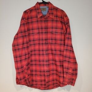 Roper Red Plaid Long Sleeve